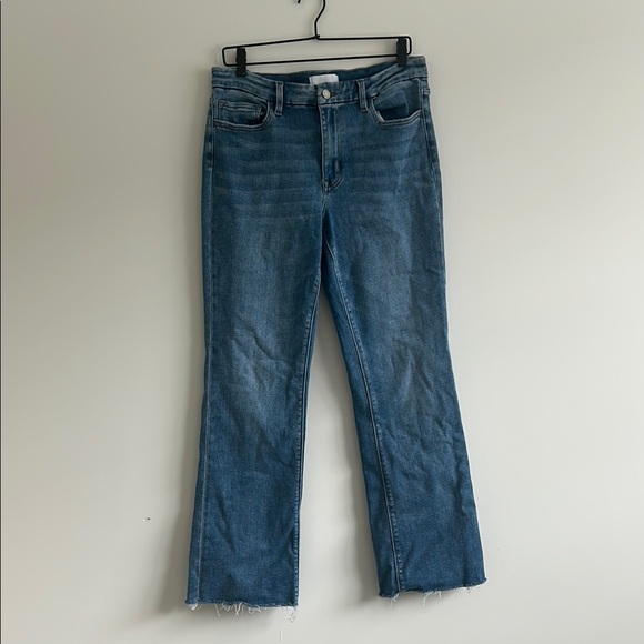90's Vintage Wide Leg Distressed Jeans - Vervet by Flying Monkey - Final Sale
